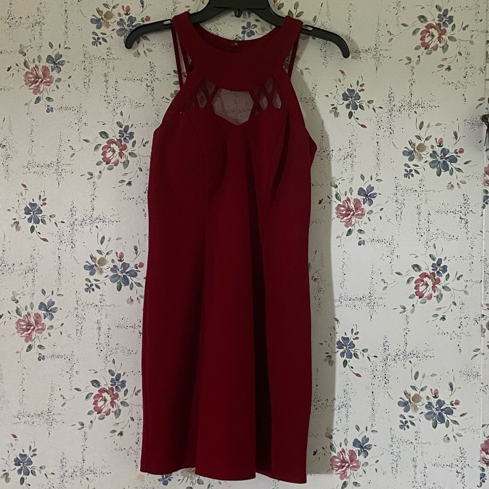 RED MINI DRESS
